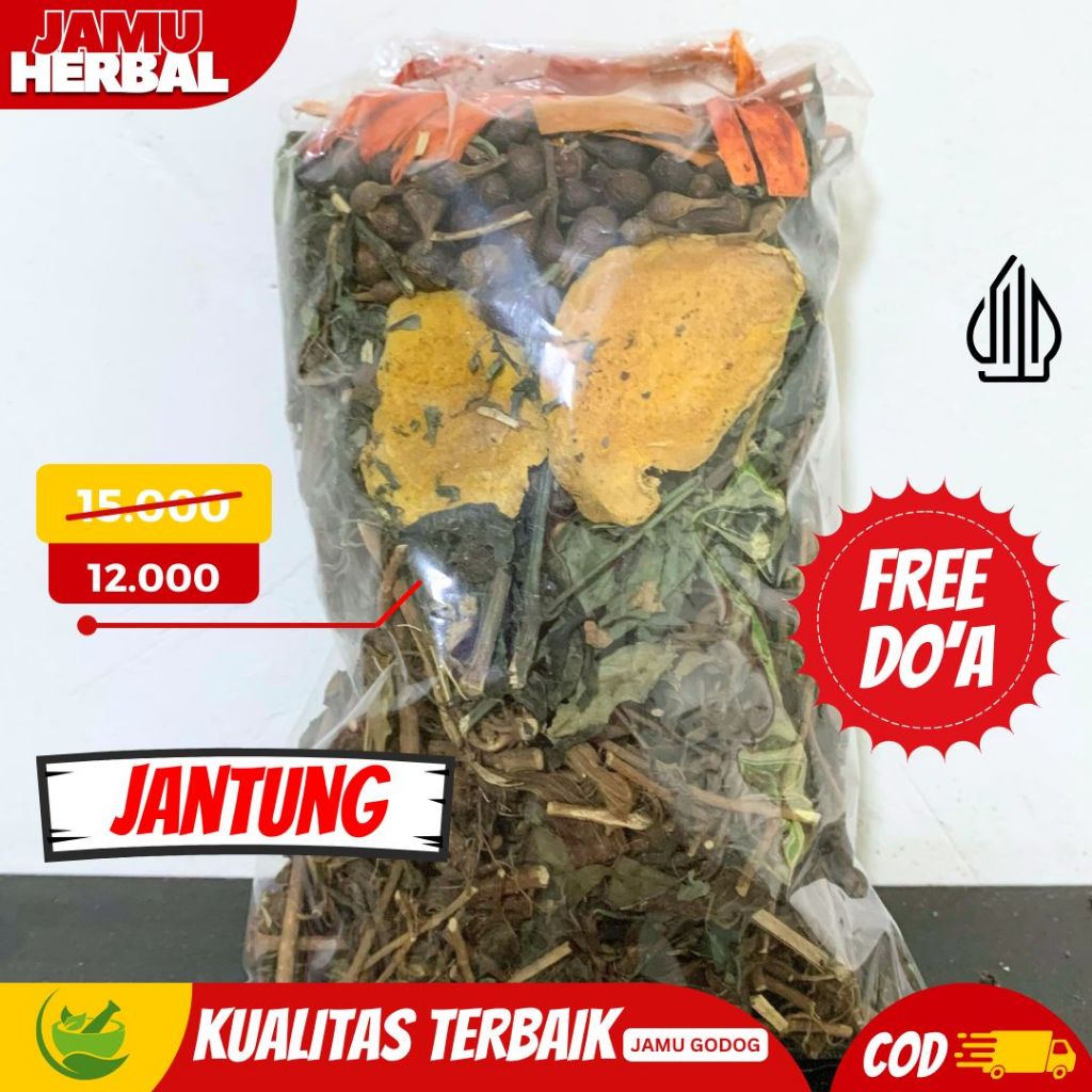 

(FREE DO'A) JAMU HERBAL JANTUNG / JAMU LEMAH JANTUNG AMPUH / HIGH QUALITY