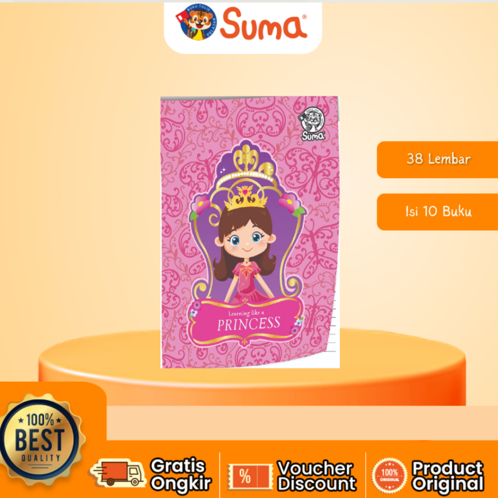 

Suma Buku Tulis Kecil - Princess