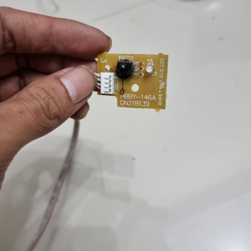 Sensor RF Remote  & Lampu indikator TV LED LCD Universal Polytron 22 Inch / 24 Inch / 32 Inch Cabuta