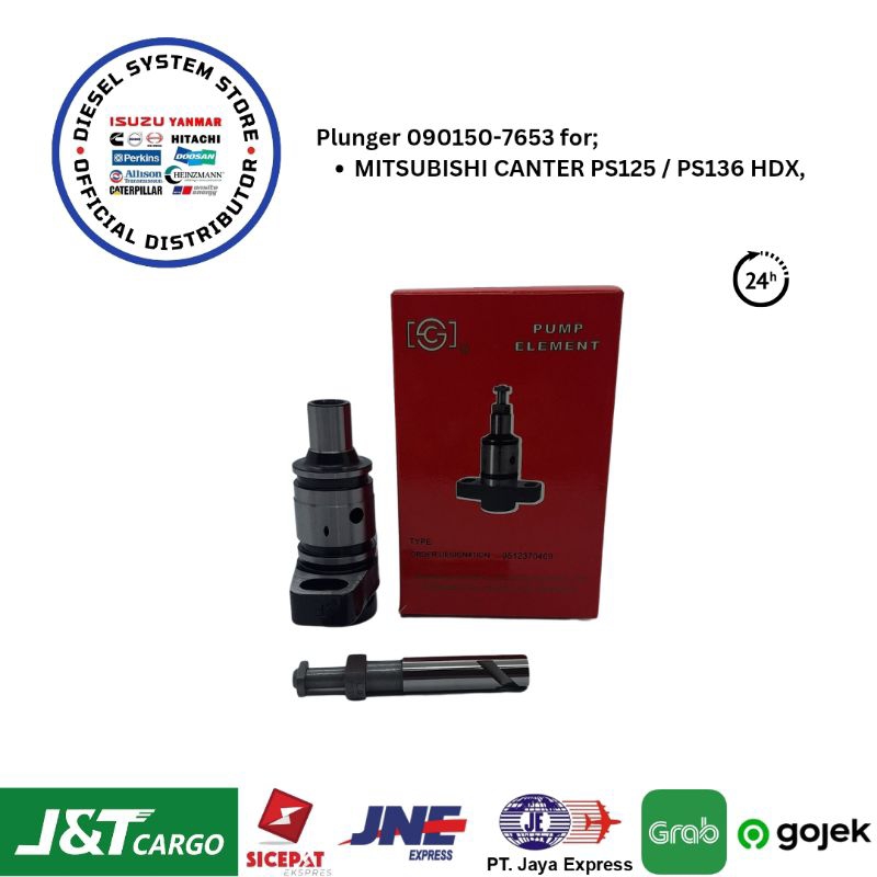[Plunger 090150-7653] Plunger Canter PS 125 Kualitas Tinggi
