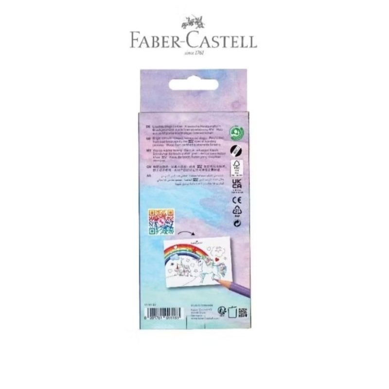 

Pensil Warna Faber Castell UNICORN (115127) -12 Warna