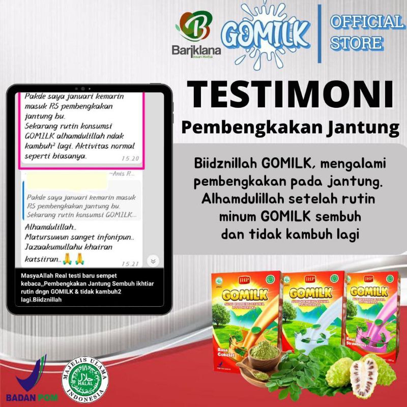 

susu kambing gomilk 200 gr