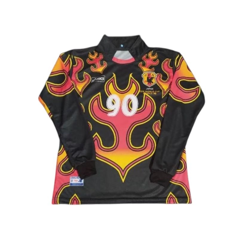 Jersey Bola Kiper Japan Retro 1998 printing