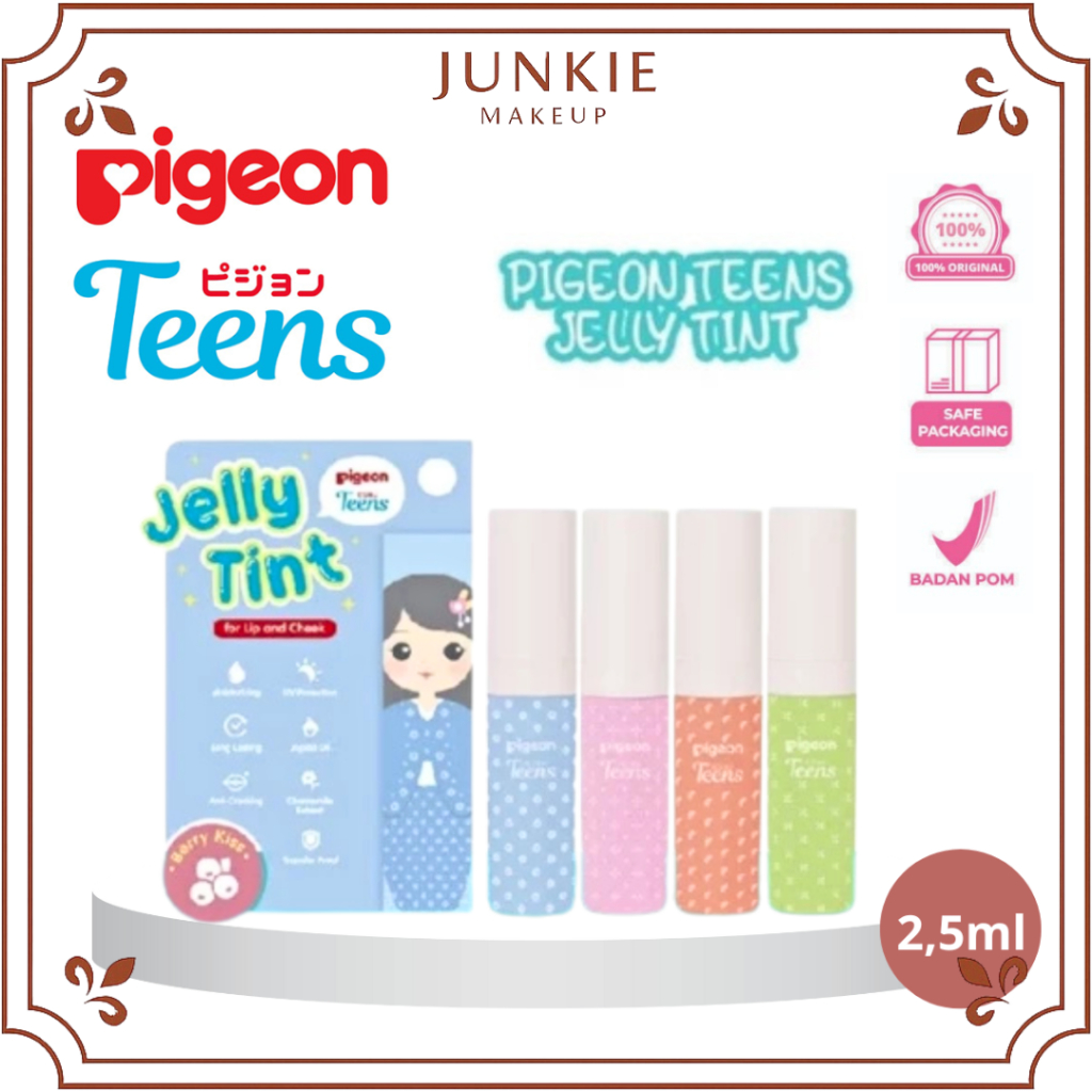 [READY STOCK] Pigeon Teens Jelly Tint for lip and cheek 2,2gr | Lip Tint Anak Sekolah | Liptint