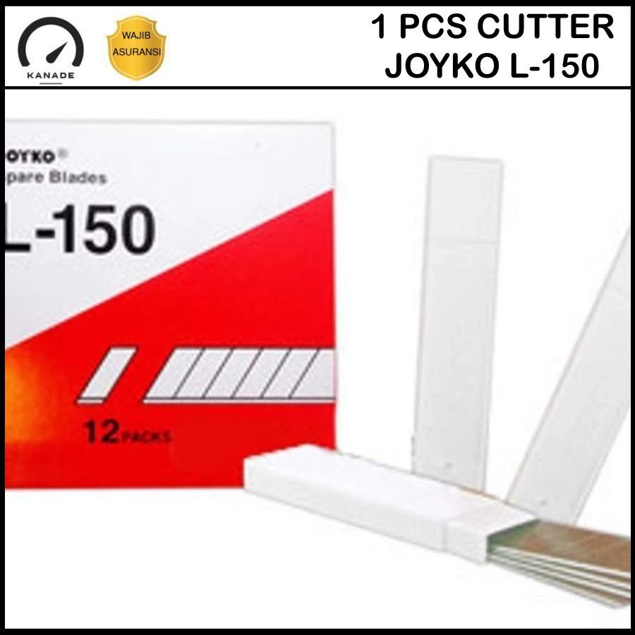 

Isi Cutter Besar L-150 Joyko: Essential Cutting Tool (1 PCS) Refill Cutter Isi Kater Joyko Besar