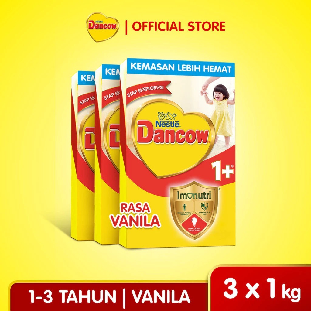 

DANCOW Fortigro Susu Bubuk Susu Anak Instant Pouch 1kg x2