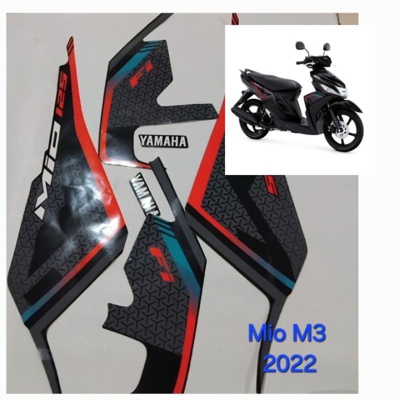Stiker Lis Body motor Mio M3 tahun 2022 Standar