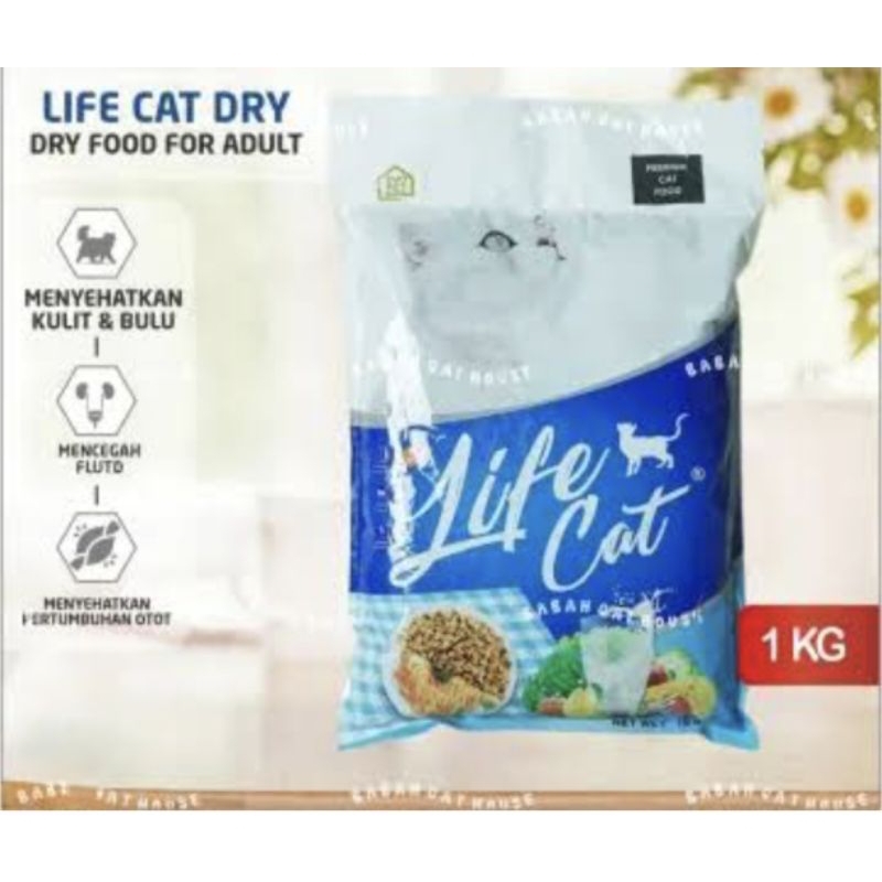 LIFE CAT MAKANAN KERING KUCING DRY FOOD CAT FOOD