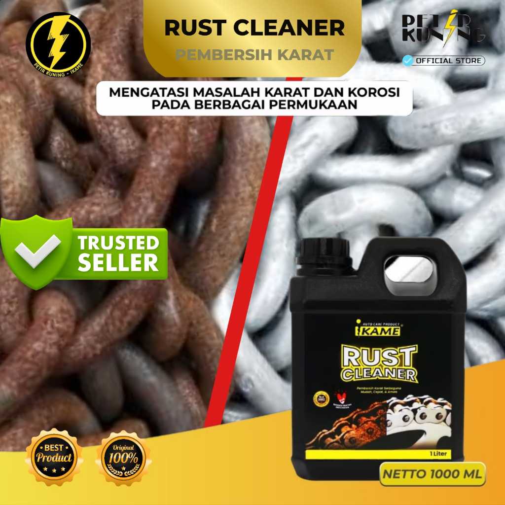 CAIRAN PEMBERSIH KARAT/ RUST CLEANER IKAME / PENGHILANG KARAT / Pembersih Karat Mesin Mobil Motor