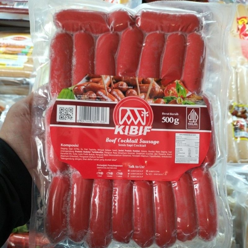 

KIBIF BEEF COCKTAIL SAUSAGE