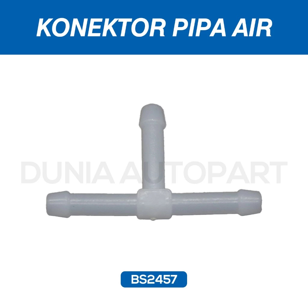 Sambungan T Selang Plastik Kecil Universal BS2457