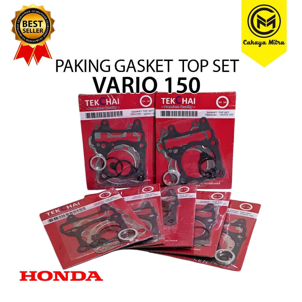 (TOP SET) Paking Gasket Top Set Honda Metik vario 150 | Packing Gasket Top Set Tekchai Vario 150 | G