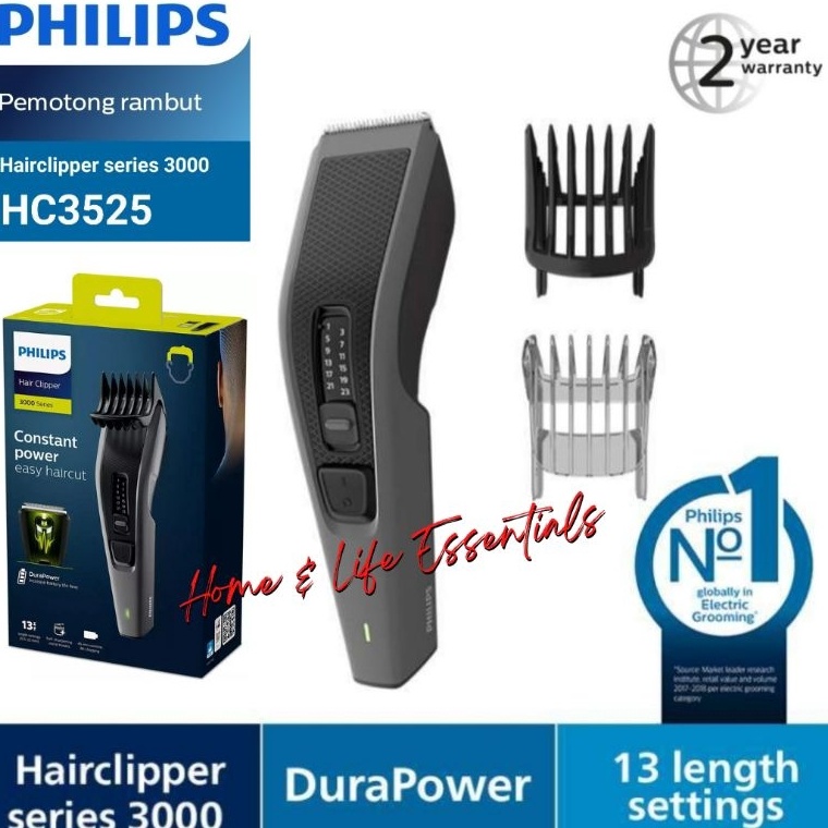 55BEST SELLER Philips Hair Clipper HC3525 Cukuran Rambut Philips HC 3525 Pencukur Rambut Philips Ala
