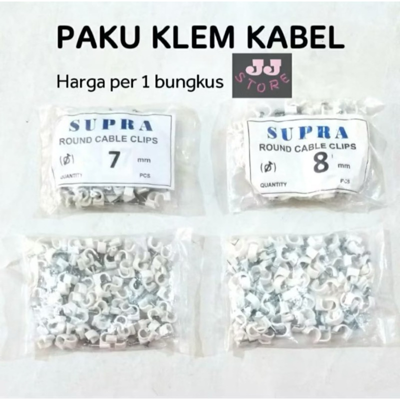 PAKU KLEM KABEL PAKU BETON KLEM KABEL