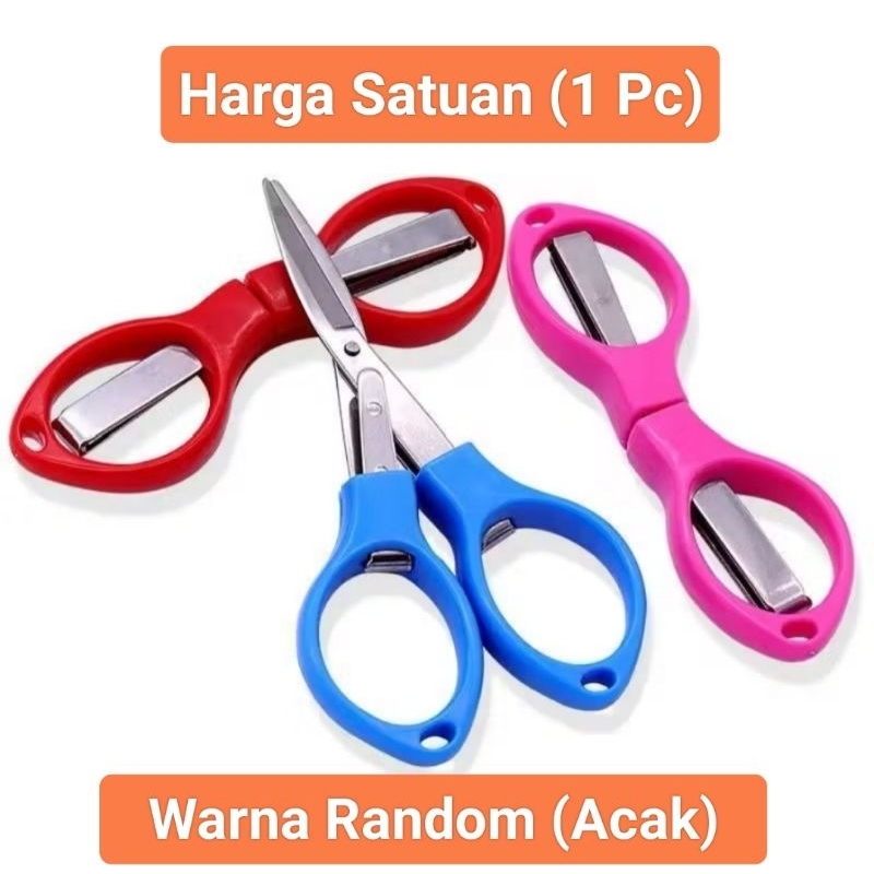 

Gunting Lipat Mini / Gunting Kecil Serbaguna / Gunting Lipat Mini Portable / Gunting Praktis Kecil