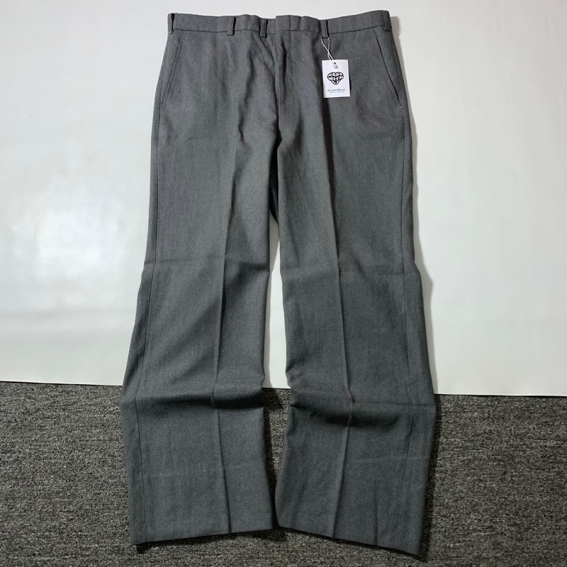 Vintage Cortass by Aries Woll Trouser Gray Loose Fit MR712
