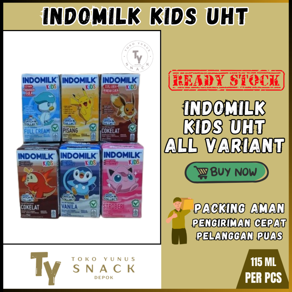 

INDOMILK SUSU UHT KOTAK @115 ML