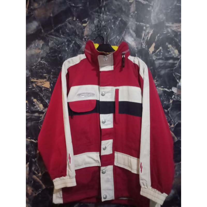 Jaket Ski Fila colorblock