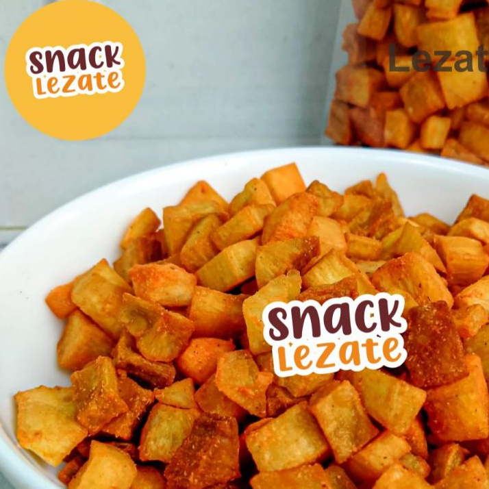 

Singkong Balok 1KG Kiloan Murah / Kripik Singkong Kotak Dadu Pedas Balado Renyah Khas Padang Keripik Pohong WAP