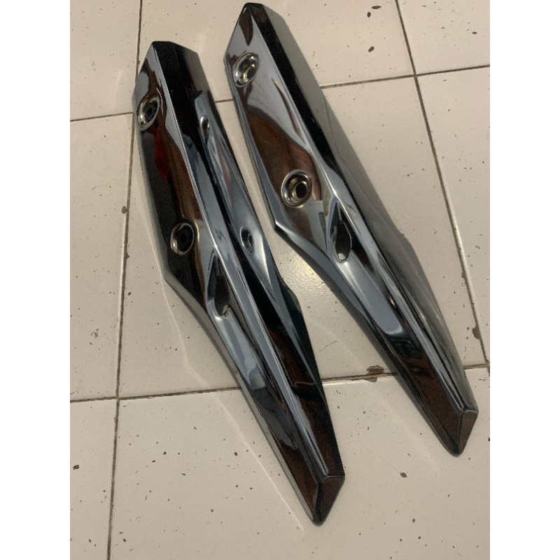 Cover tutup knalpot HONDA SUPRA X125 FI ORI TEBAL