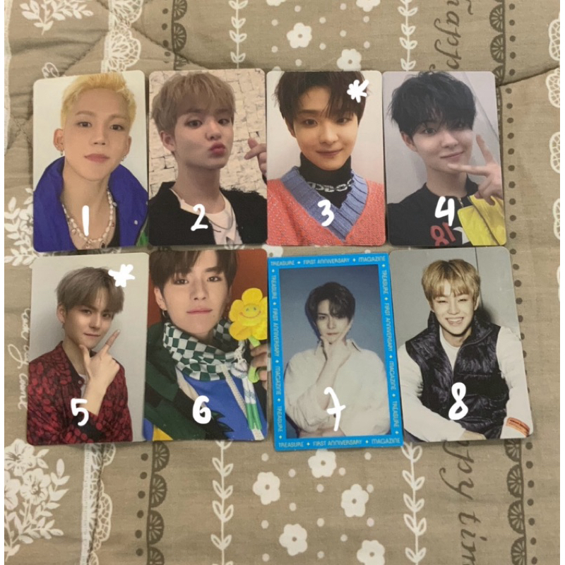 [READY STOCK] CLEREANCE SALE TREASURE HYUNSUK JIHOON YOSHI CH1 CH 2 CH 3 TFS MY TREASURE TSS JIKJIN 