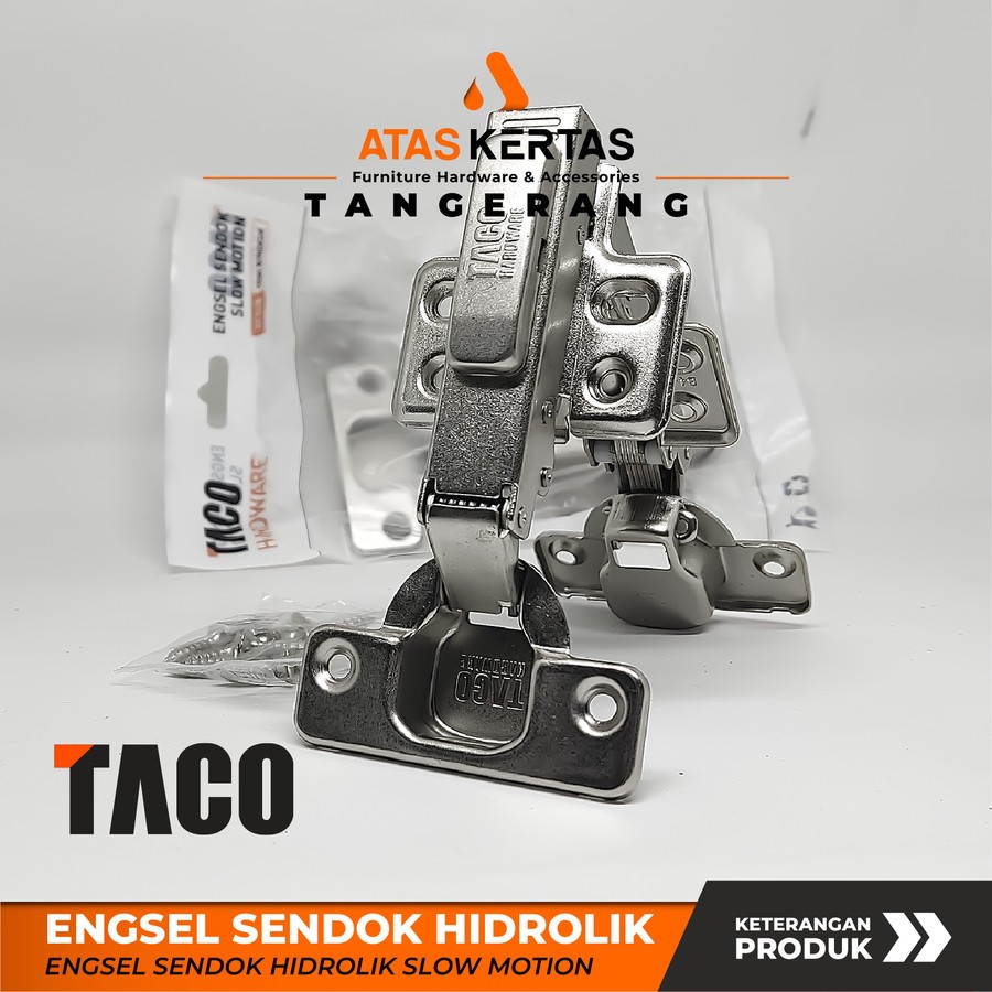 engsel taco slow motion - engsel sendok - engsel lemari slow motion - engsel kitchen set slow motion