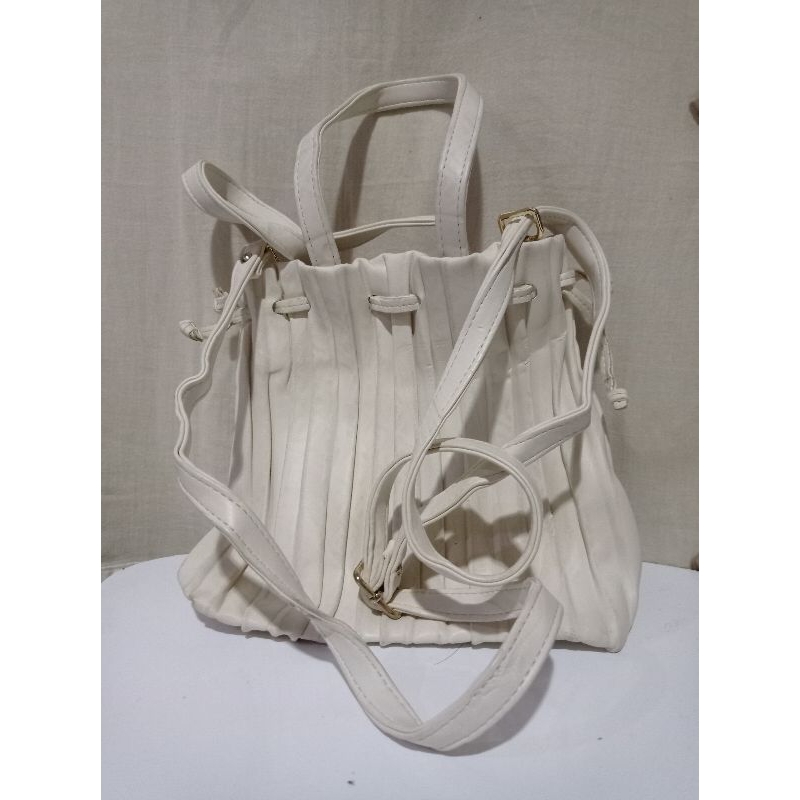 MJADE - Tas import wanita unik - Tas serut Selempang jinjing -