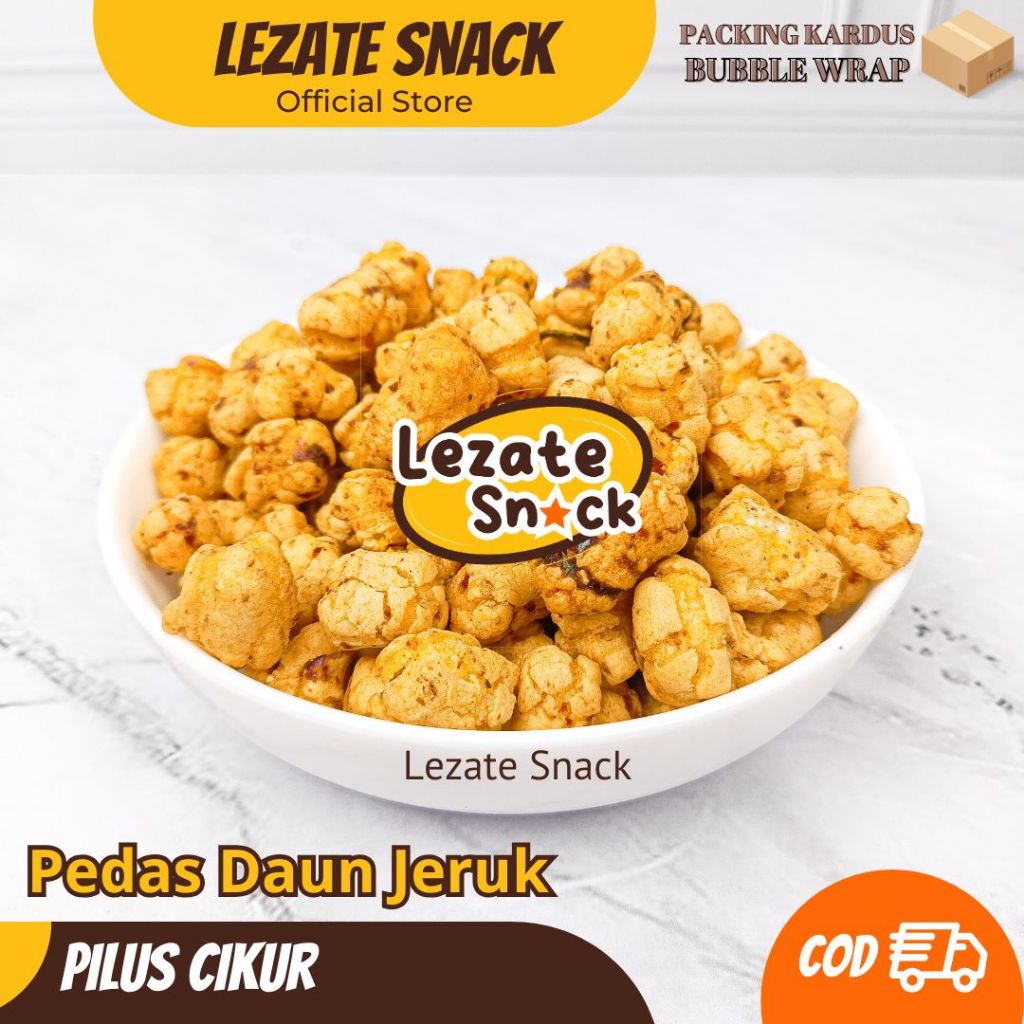 

Pilus Cikur Pedas Daun Jeruk 250GR Murah Enak Topping Seblak / Pilus Kencur Cianjur Bakso Aci Renceng Daun Jeruk Karamy LEZATE SNACK