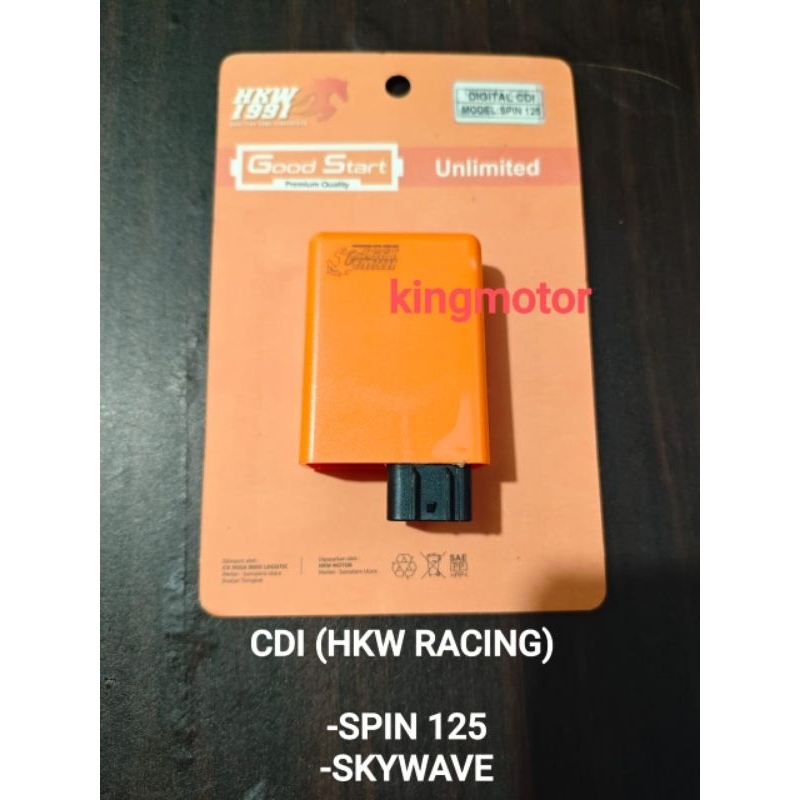 CDI HKW RACING SPIN 125 SKYWAVE 125 ORI HKW