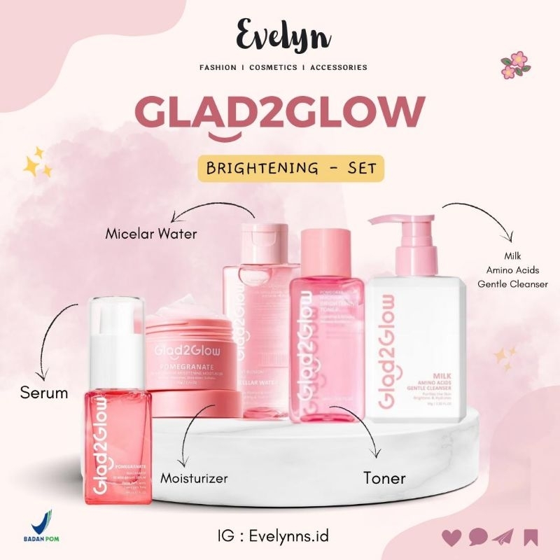 GLAD2GLOW Paket Brightening & Glowing