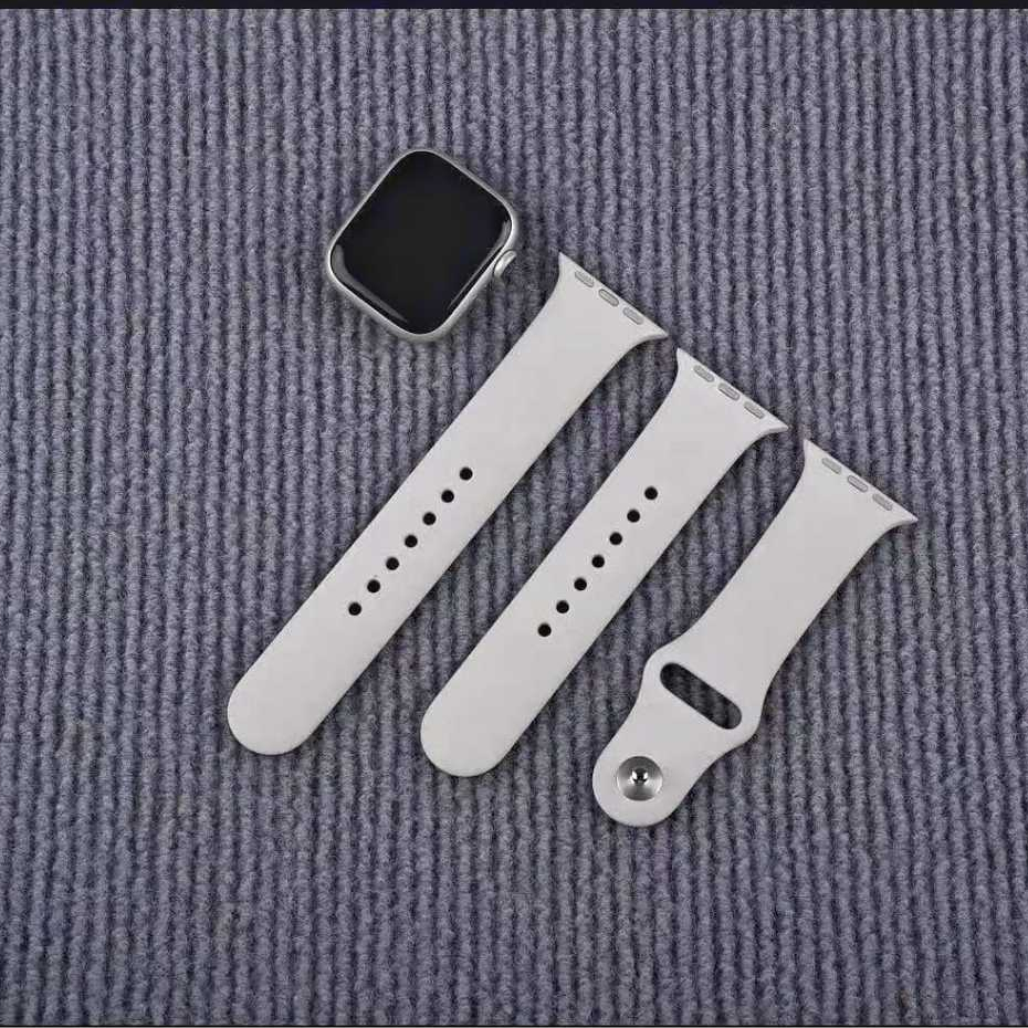 Strap Apple Watch Silicone Sport Band Original Series 1st 1 2 3 4 5 6 7 8 9 10 11 SE SE2 SE3 Ultra U