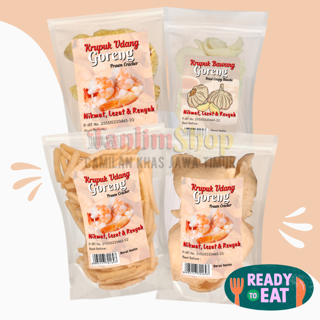 

Krupuk Goreng Matang Siap Makan Enak Renyah