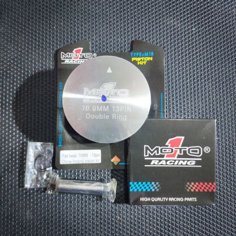 Piston Seher Moto1 68 69 70 71 72 Pin Pen 13 Forged Forget Forging Bahan Mentah Flat Head Seher Moto