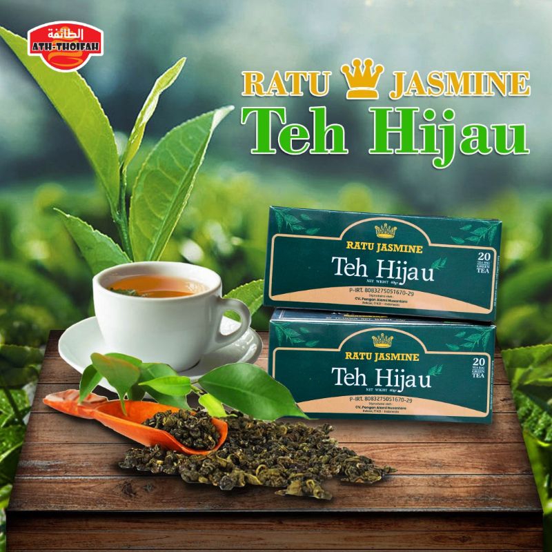 

Teh Herbal Teh Hijau Ratu Jasmine isi 20/box
