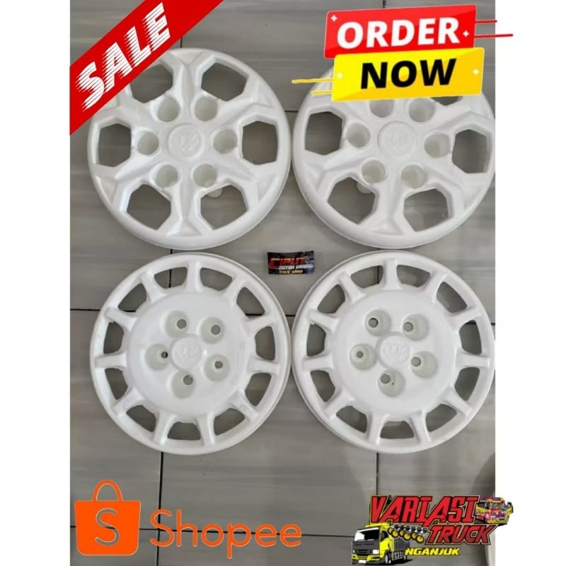 WILDOP TKW MODEL ADIPUTRO R13/14 PLASTIK ANTI PECAH COCOK UNTUK TRAGA, GRANDMAX DAN L300