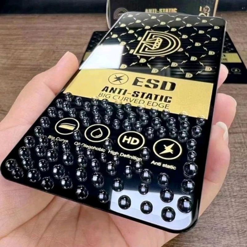 Temperglas static ESD bening type Realme 11 / Realme 11 5G/Realme 11 4G/Realme 12 / Realme 12 5G/Rea