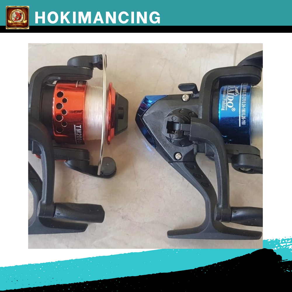 Reel Pancing Daido Atom 200 – Kuat, Ringan, dan Halus Tarikannya