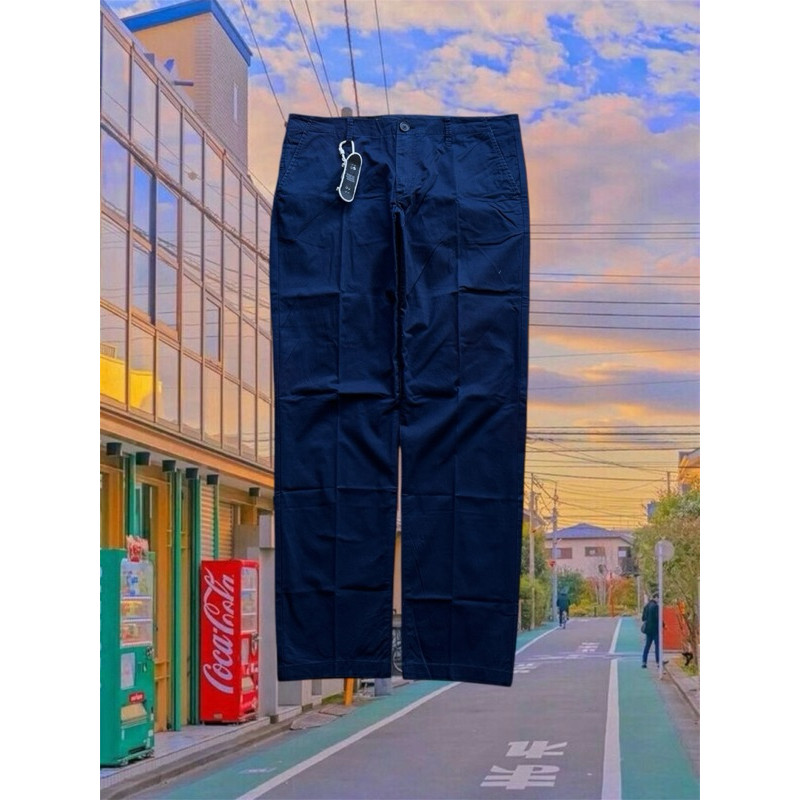Celana Panjang Chinos Armani Exchange Navy Original