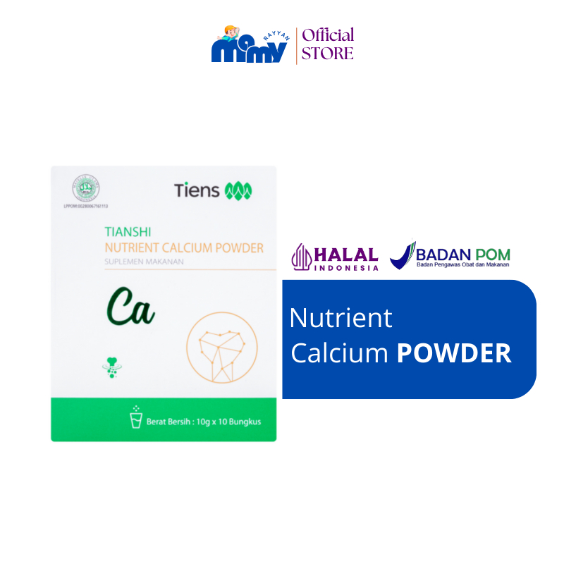 

Tiens - NUTRIENT CALCIUM POWDER Susu Peninggi Badan Herbal 1 Box 10 Sachet