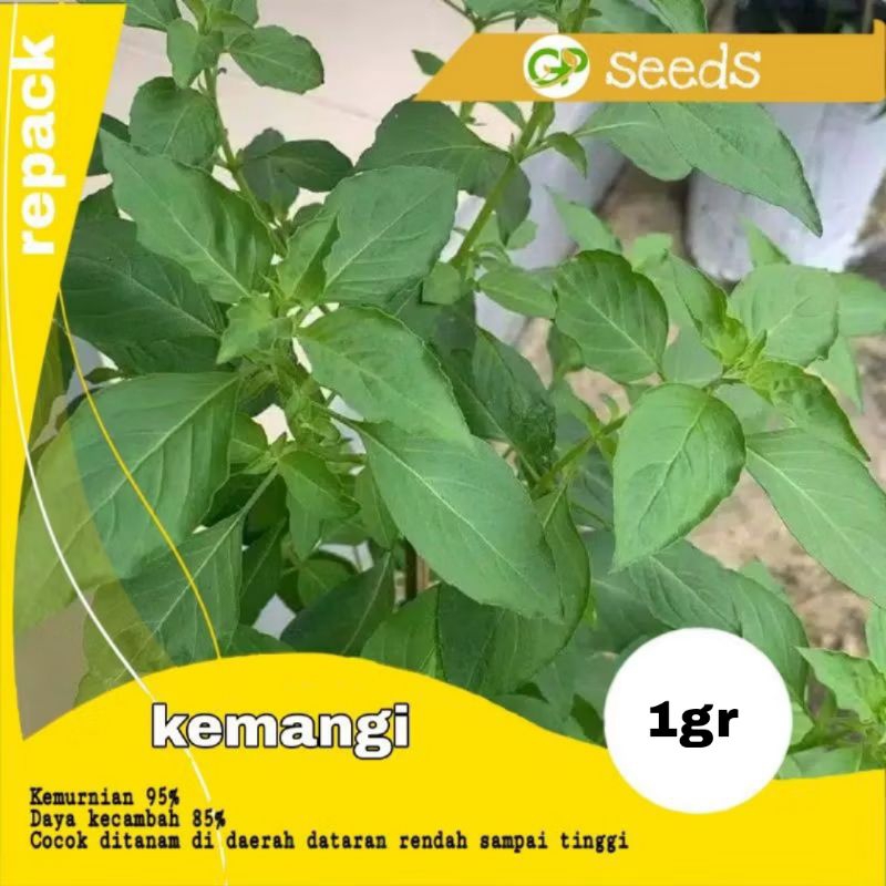 benih kemangi | benih sayuran | bibit sayuran | benih tanaman