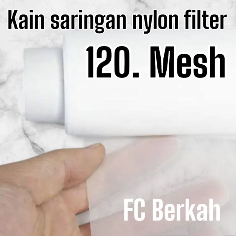 kain saringan nylon filter mesh 120