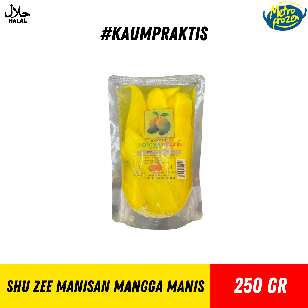 

SHU ZEE Manisan Mangga Manis & Pedas 250gr //manisan mangga manis //manisan mangga pedas //pencokan asam