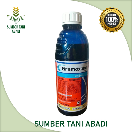Gramoxone - isi 1 LITER - Herbisida Kontak Padi dan Jagung - PT Syngenta - Produk original 100%