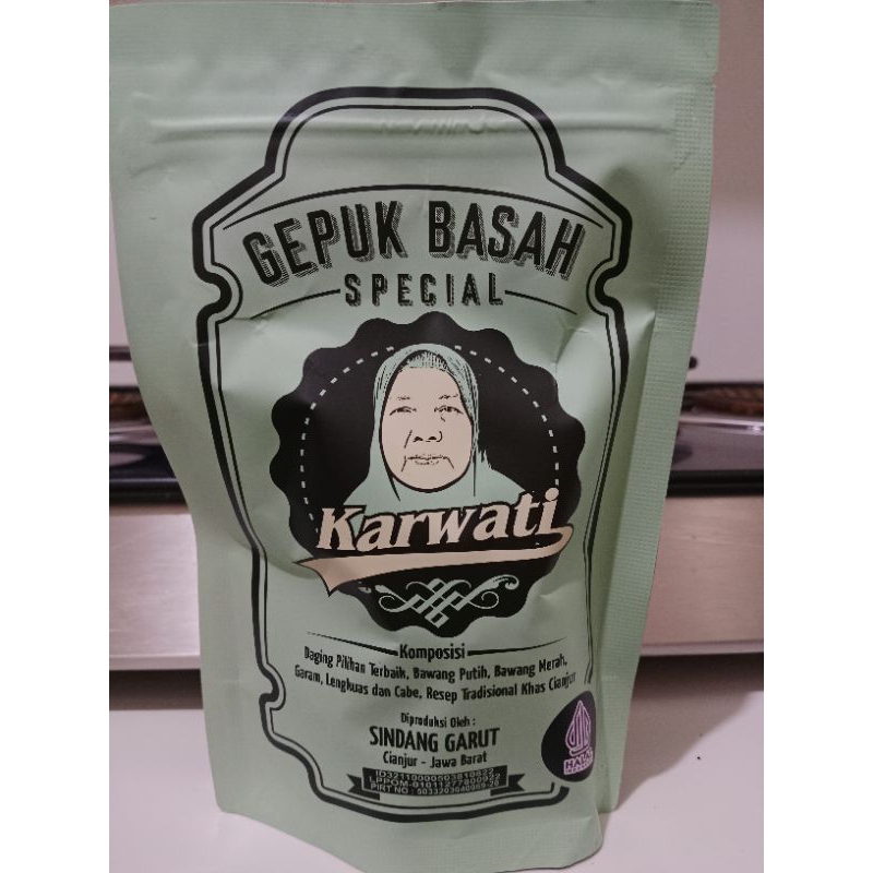

Gepuk Basah Spesial Karwati Pouch