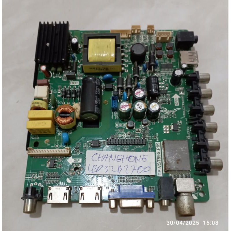 MB MOBO MAINBOARD MODULE MESIN TV CHANGHONG LED 32B2700 (MB CG32)