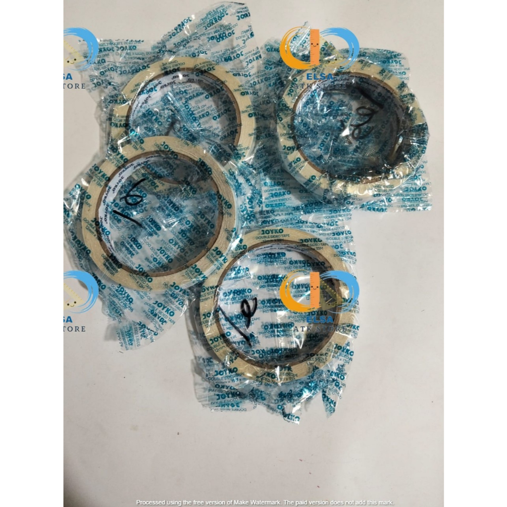 

Double Tape kecil Joyko 12 Mm x 3 M