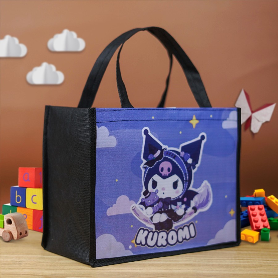 

Tas Ultah KUROMI Landscape Ready Stok / Tas Ulang Tahun / Goodie Bag