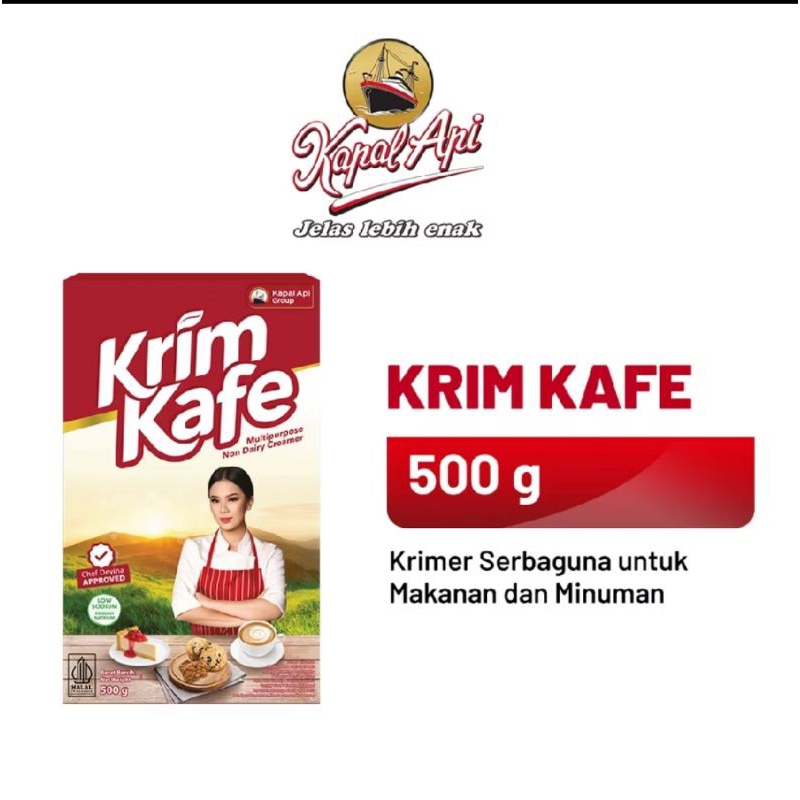 

KRIM KAFE KAPAL API KRIMER BOX 500gram