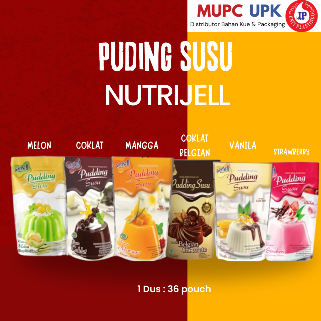 

Puding Susu Nutijell / Nutrijell Puding / Puding susu / Puding Nutrijell
