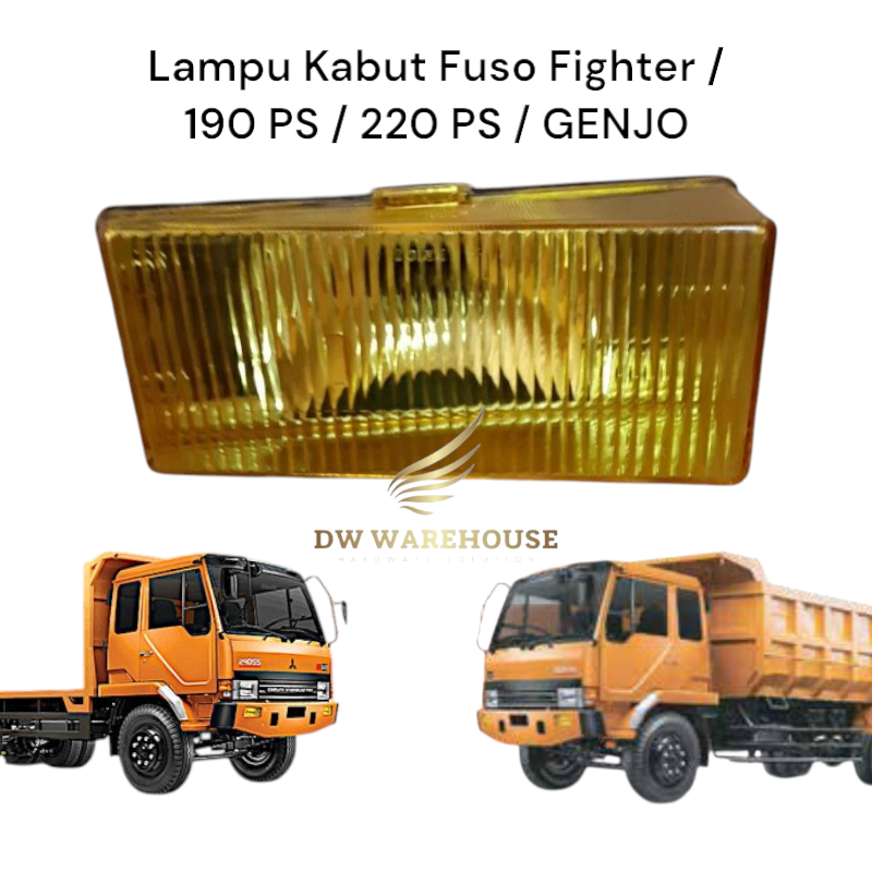 Lampu Kabut Fuso Fighter 190 PS 220 PS Genjo Foglamp Fuso Fighter